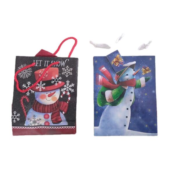 Snowman Cookie Bundle - Plates, Cookie Tray, Cookie Box, Present Box, Candy Bags - Picture 9 of 14